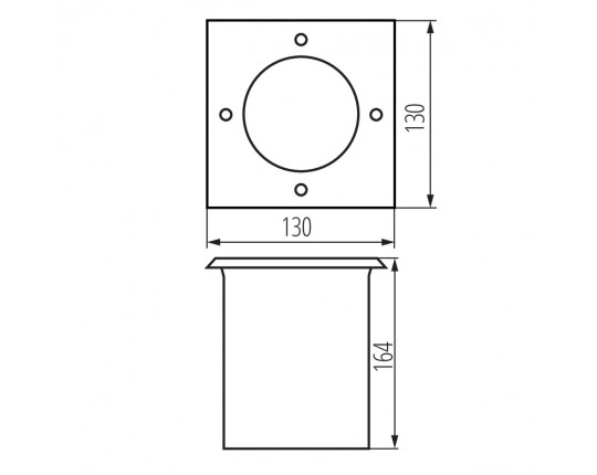 Грунтовый светильник Kanlux BERG AD-7L 36431