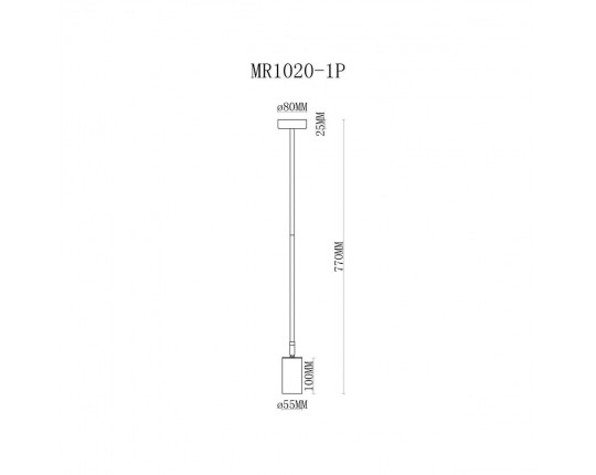 Подвесной светильник MyFar Dereck MR1020-1P