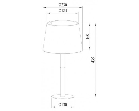 Настольная лампа Arte Lamp Connor A2102LT-1WH