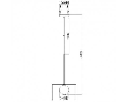 Подвесной светильник Moderli Scrumbel V6045-1P