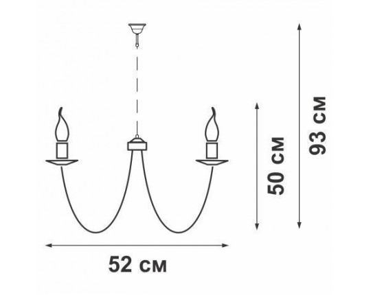 Подвесная люстра Vitaluce V1398/5