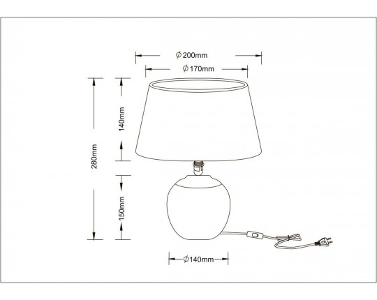 Настольная лампа Arte Lamp Scheat A5033LT-1WH