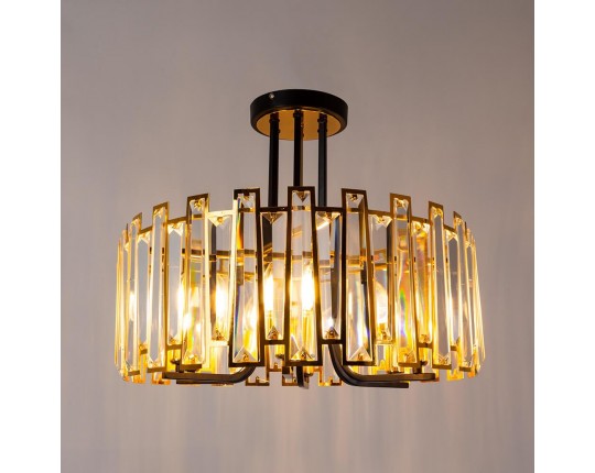 Потолочная люстра Arte Lamp Amber A1028PL-6BK