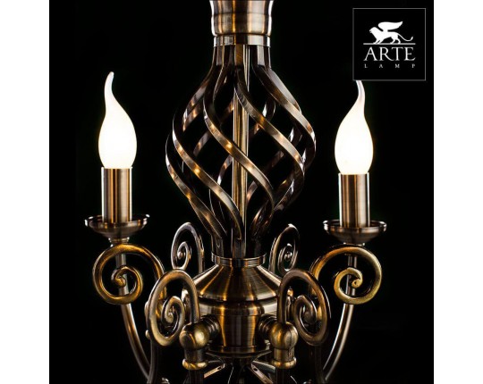 Подвесная люстра Arte Lamp Zanzibar A8392LM-6AB